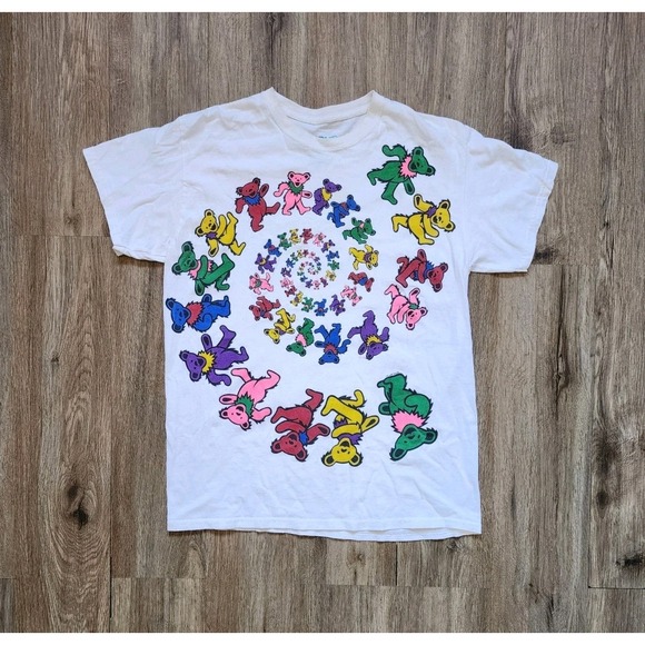 Liquid Blue Other - Grateful Dead Liquid Blue T-shirt Mens Sz Medium Dancing Bear Vtg 1995 Spiral